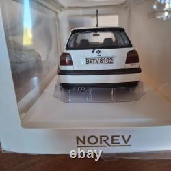 VW Volkswagen Golf 3 GTI white Caddy from 1996 NOREV 1/18 ref 188508