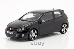 VW Volkswagen Golf 6 / Golf VI GTi 3-door 2009 BLACK 1/18 scale by NOREV 188502