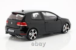 VW Volkswagen Golf 6 / Golf VI GTi 3-door 2009 BLACK 1/18 scale by NOREV 188502