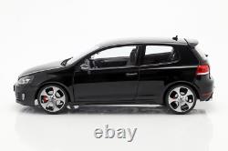 VW Volkswagen Golf 6 / Golf VI GTi 3-door 2009 BLACK 1/18 scale by NOREV 188502