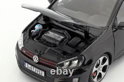 VW Volkswagen Golf 6 / Golf VI GTi 3-door 2009 BLACK 1/18 scale by NOREV 188502