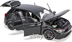 VW Volkswagen Golf 8 VIII GTi 5-door 2021 BLACK in 1/18 by NOREV 188591