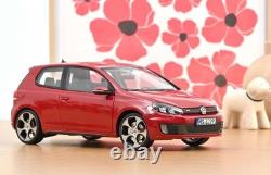 VW Volkswagen Golf GTI 2009 Tornado Red NOREV 1:18