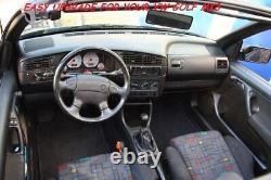 VW Volkswagen Golf GTI Mk3 3 Polo Passat B4 Blue Leather Steering Wheel New