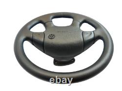 VW Volkswagen Golf GTI Mk3 3 Polo Passat B4 Blue Leather Steering Wheel New