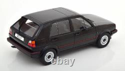 VW Volkswagen Golf II 2 GTI 1984 Metallic Black MCG 18202 1/18 Metal