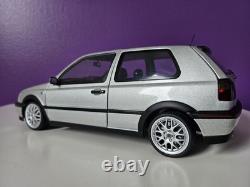 VW Volkswagen Golf III 3 GTI 1996 20 Years Anniversary Silver Grey Norev 1/18