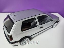 VW Volkswagen Golf III 3 GTI 1996 20 Years Anniversary Silver Grey Norev 1/18
