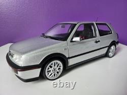 VW Volkswagen Golf III 3 GTI 1996 20th Anniversary Silver Gray Norev 1/18