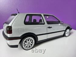 VW Volkswagen Golf III 3 GTI 1996 20th Anniversary Silver Gray Norev 1/18