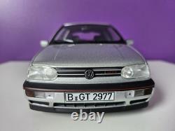 VW Volkswagen Golf III 3 GTI 1996 20th Anniversary Silver Gray Norev 1/18