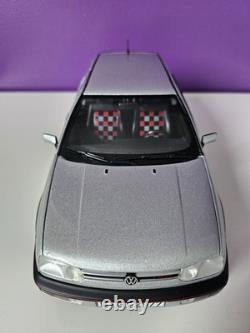 VW Volkswagen Golf III 3 GTI 1996 20th Anniversary Silver Gray Norev 1/18