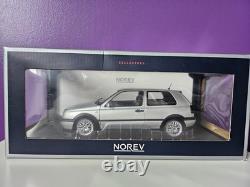 VW Volkswagen Golf III 3 GTI 1996 20th Anniversary Silver Gray Norev 1/18