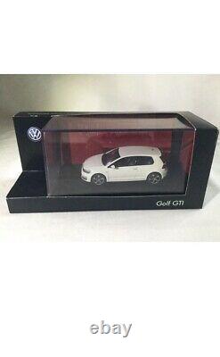 Very Rare Vw Golf 5 G 7 VII Gti 3 Pure White Doors 143 Herpa (model Dealer)