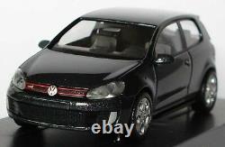 Very Rare Vw Golf Gti 5k VI Carbon Steel Grey 3 Doors 187 Wiking (model Dealer)