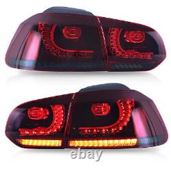 Vland LED Tail Lights for Volkswagen GOLF 6 2008-2013 (MK6) GTI TSI TDI R