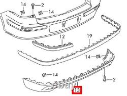 Volkswagen GOLF MK4 GTI original rear bumper lip spoiler 1J6807521CB