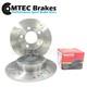 Volkswagen Golf 1.8 Gti 125bhp 97-99 Rear Grooved Discs & Pads