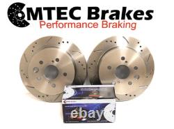 Volkswagen Golf 1.8 GTI 16V 86-88 Rear Brake Discs & Mtec Premium