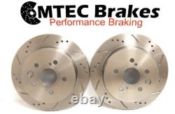 Volkswagen Golf 1.8 GTI 16V 86-88 Rear Brake Discs & Mtec Premium