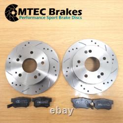 Volkswagen Golf 1.8 GTI 8v 84-92 Rear Brake Discs & Mtec Premium Pads