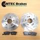 Volkswagen Golf 1.8 Gti 8v 84-92 Rear Brake Discs & Mtec Premium Pads