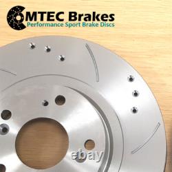 Volkswagen Golf 1.8 GTI 8v 84-92 Rear Brake Discs & Mtec Premium Pads