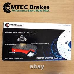 Volkswagen Golf 1.8 GTI G60 88-92 Rear Brake Discs & Pads Mtec