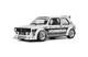 Volkswagen Golf 1 Gti Voomeran White 1/18 Ottomobile New Ot1061