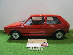 Volkswagen Golf 1 Gti 1600 Rge 1/12 Ottomobile G013 Miniature Car Collection