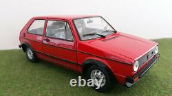 Volkswagen Golf 1 Gti 1976 Red 1/18 Vitesse V18202 Collectio Miniature Car