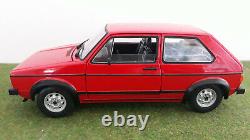 Volkswagen Golf 1 Gti 1976 Red 1/18 Vitesse V18202 Collectio Miniature Car