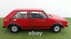 Volkswagen Golf 1 Gti 1976 Red 1/18 Vitesse V18202 Collectio Miniature Car