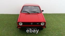 Volkswagen Golf 1 Gti 1976 Red 1/18 Vitesse V18202 Collectio Miniature Car