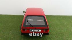 Volkswagen Golf 1 Gti 1976 Red 1/18 Vitesse V18202 Collectio Miniature Car