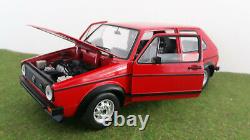 Volkswagen Golf 1 Gti 1976 Red 1/18 Vitesse V18202 Collectio Miniature Car