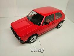 Volkswagen Golf 1 Gti Red Otto 1/12 G013 Rare Piece 0000/1500