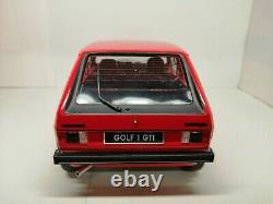 Volkswagen Golf 1 Gti Red Otto 1/12 G013 Rare Piece 0000/1500