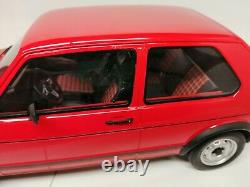 Volkswagen Golf 1 Gti Red Otto 1/12 G013 Rare Piece 0000/1500