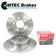 Volkswagen Golf 2.0 Gti 99-04 Rear Brake Discs & Grooved Drilled Pads