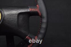 Volkswagen Golf 2 GTI Steering Wheel Golf Rabbit GTI MK1 MK2 VW OEM red leather