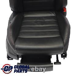 Volkswagen Golf 5G Mk7 GTI 5D Right Front Seat Heated Black Red Leather