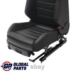 Volkswagen Golf 5G Mk7 GTI 5D Right Front Seat Heated Black Red Leather