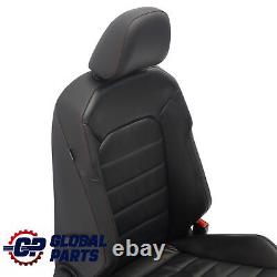 Volkswagen Golf 5G Mk7 GTI 5D Right Front Seat Heated Black Red Leather