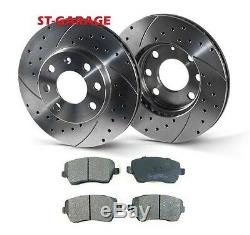 Volkswagen Golf 6 Gti Discs Rear Brake Creasing / Fore 286 MM + Chips