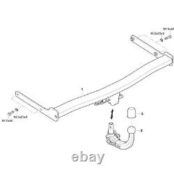 Volkswagen Golf 6 including GTi (10/08-11/13) Trailer Hitch