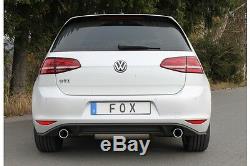 Volkswagen Golf 7 Gti Fox Flat Fox Exhaust 1x90