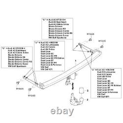 Volkswagen Golf 7 Hitch, including GTi (10/12-06/19) RDSOV