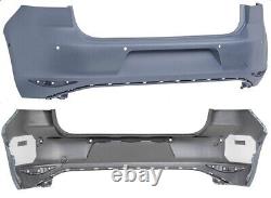 Volkswagen Golf 7 from 2012-2017 Rear Bumper Also for GTI/GTD and 6 Radars