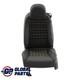 Volkswagen Golf Gti 1k Front Left Seat Anthracite Fabric Leather Heated